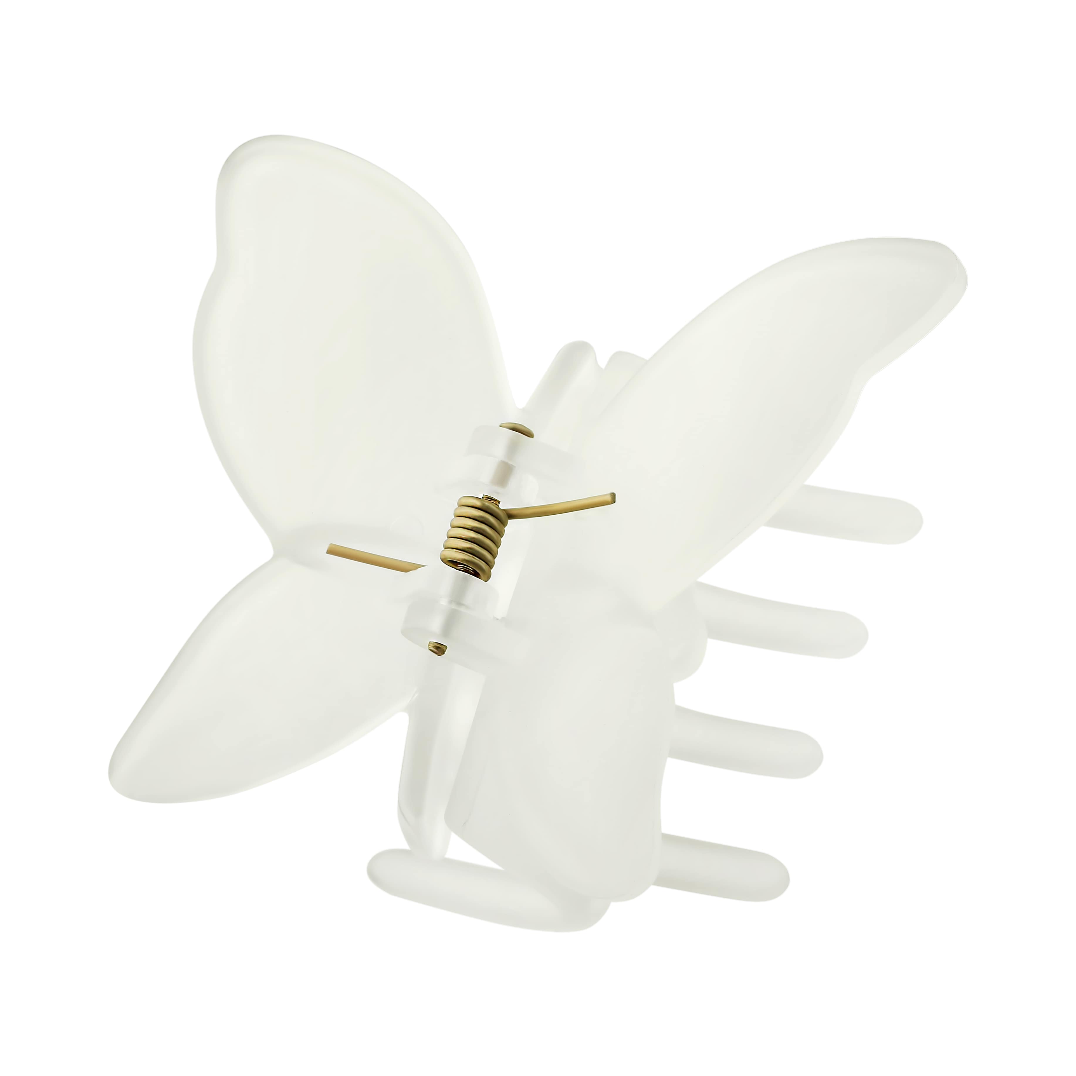 Краб «Метелик» для волосся із матового пластику