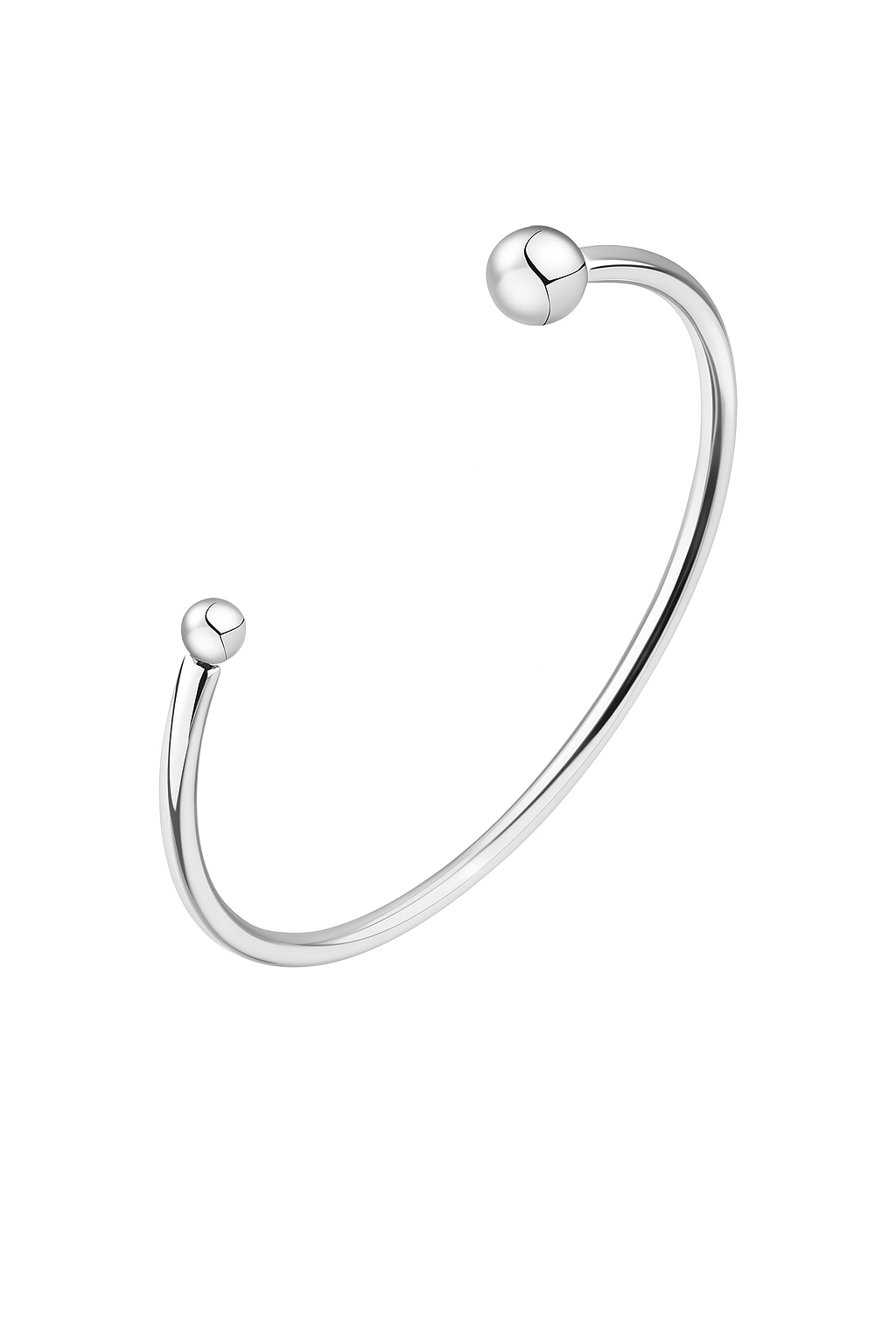 Золотий тонкий браслет «Ефір» з кульками