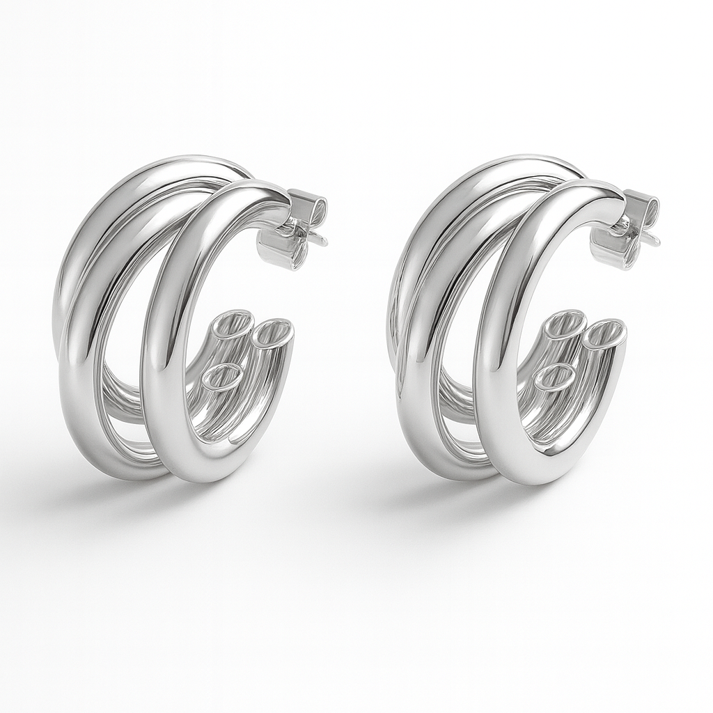 Сережки «Флет»