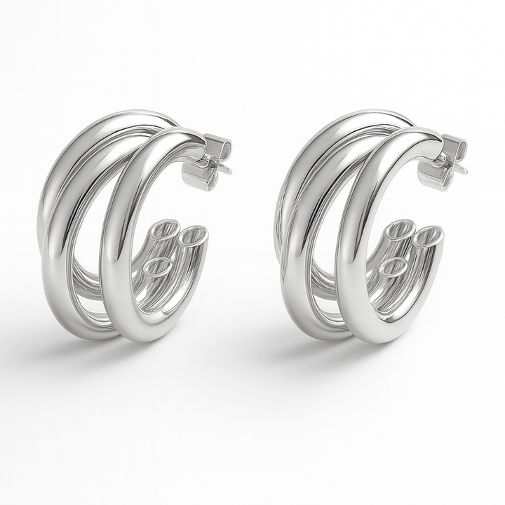 Сережки «Флет»