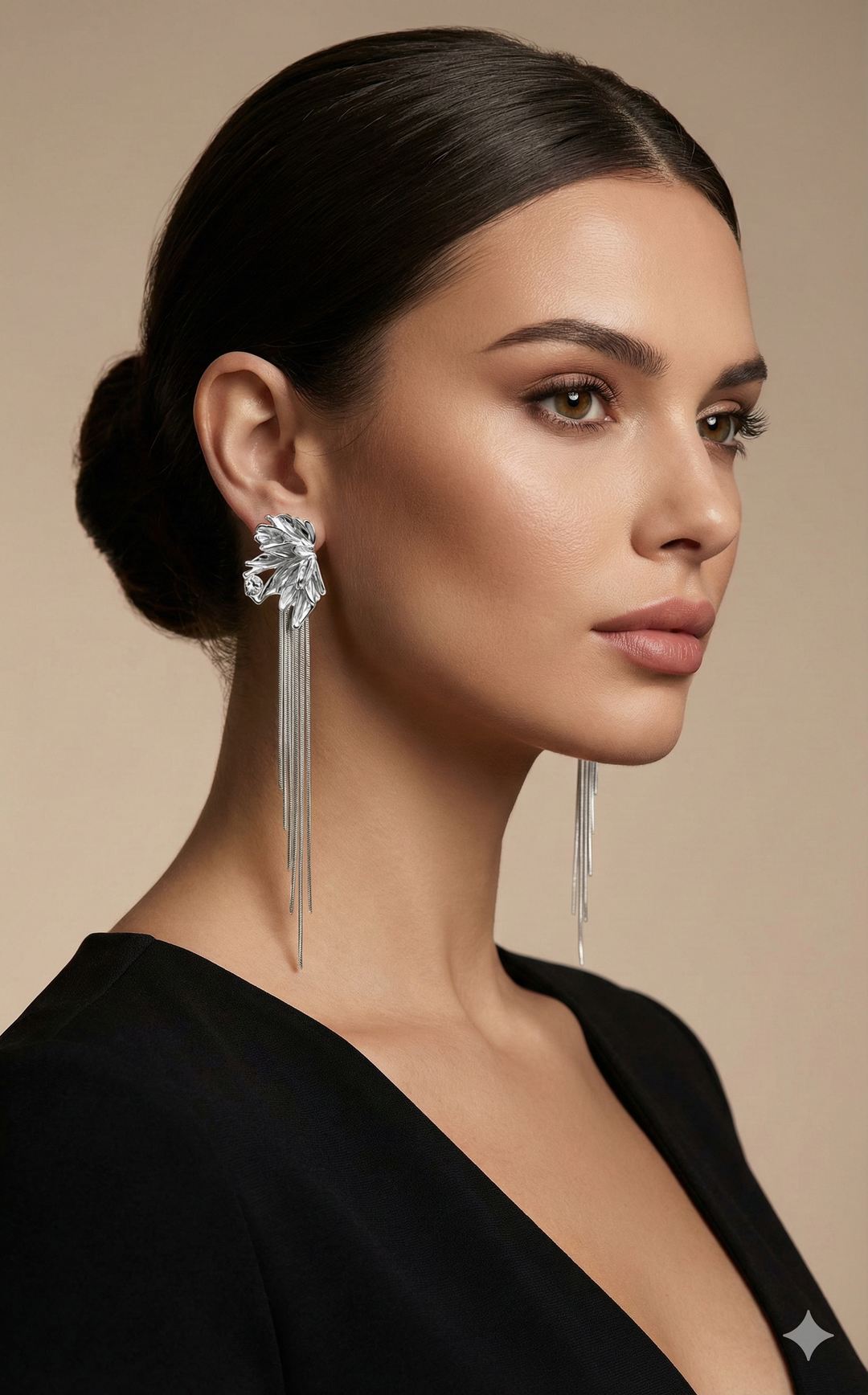 Сережки "Нота"