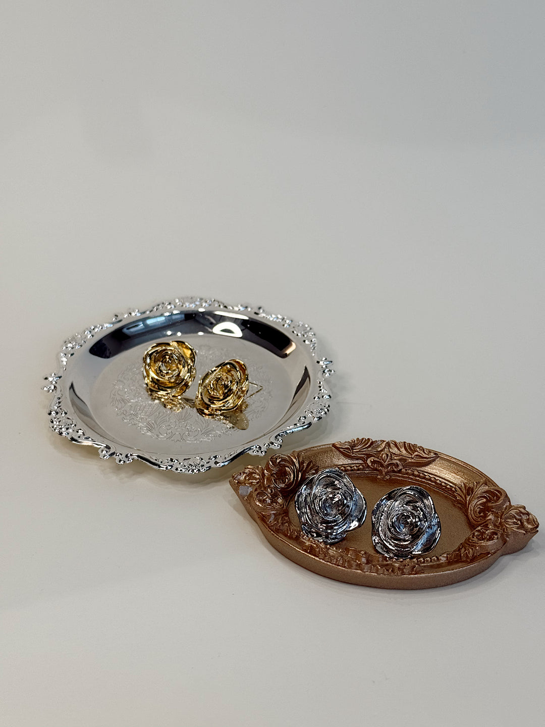 Сережки "Роза"