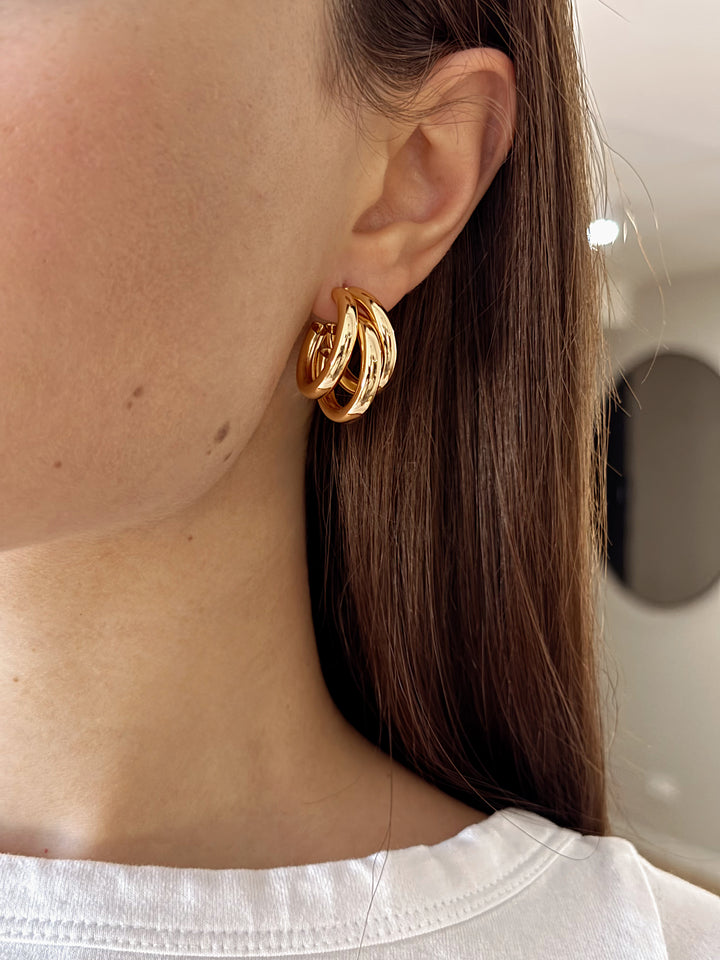 Сережки «Флет»