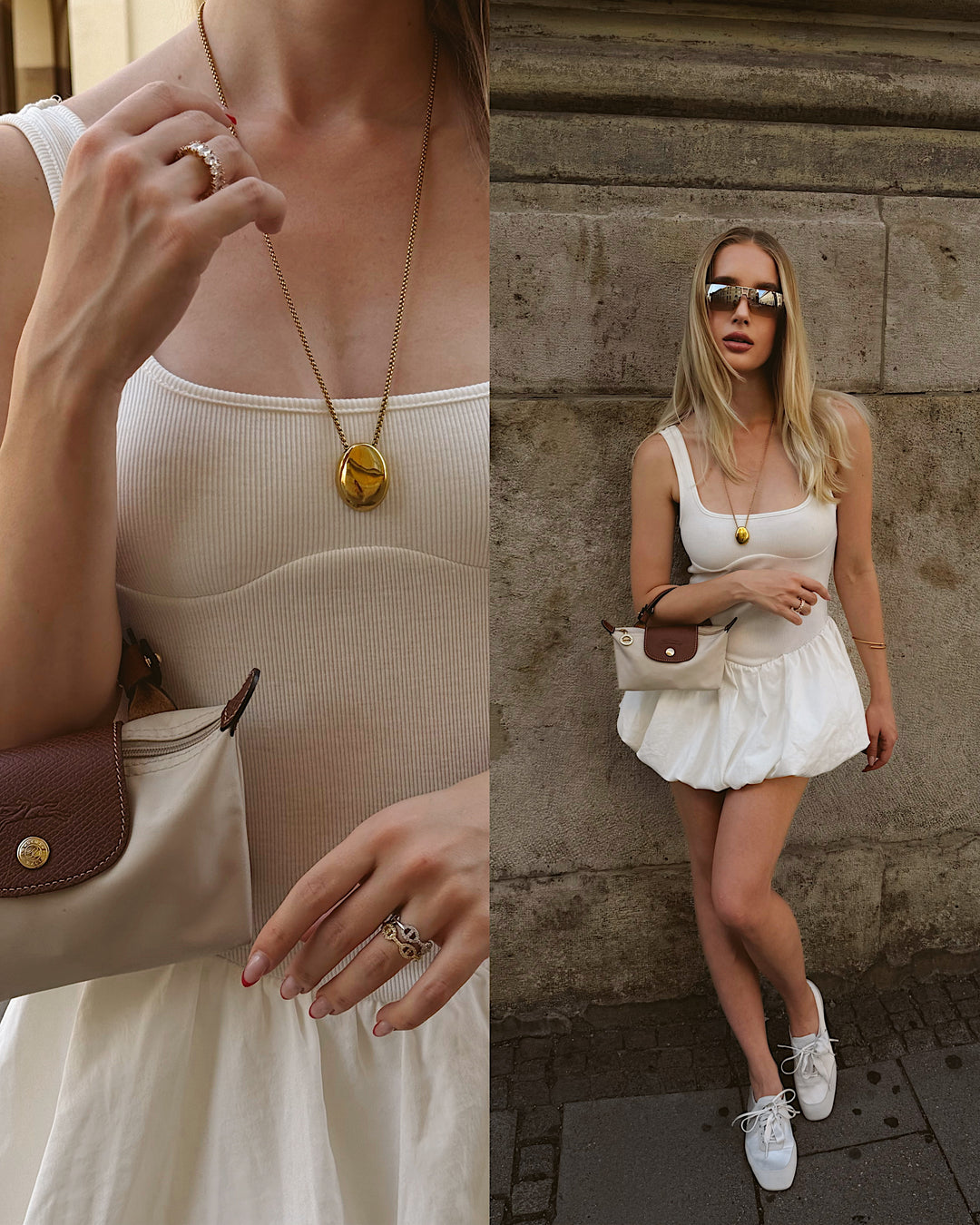 Намисто «Оливка» з кулоном у формі краплини