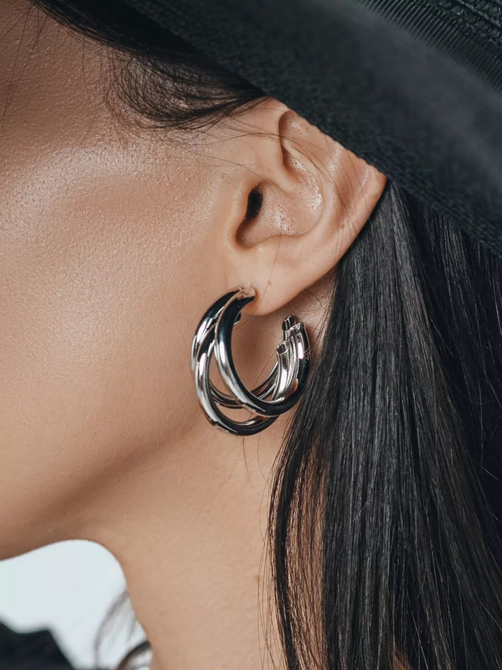 Сережки «Флет»