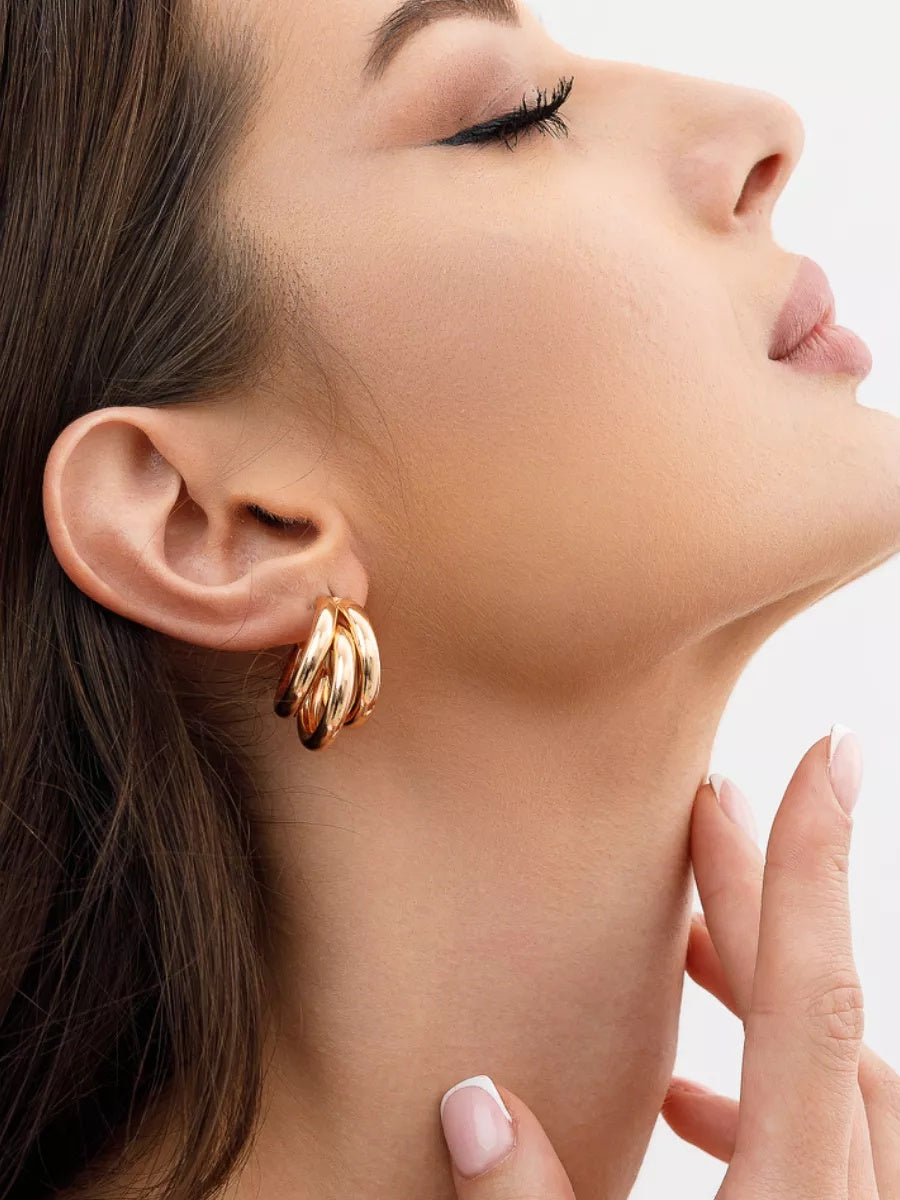 Сережки «Флет»