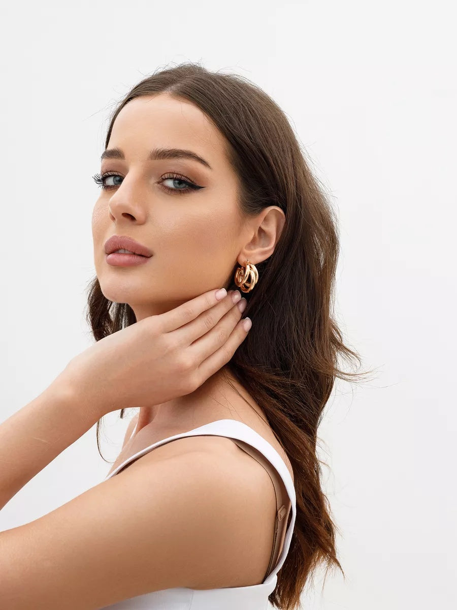 Сережки «Флет»