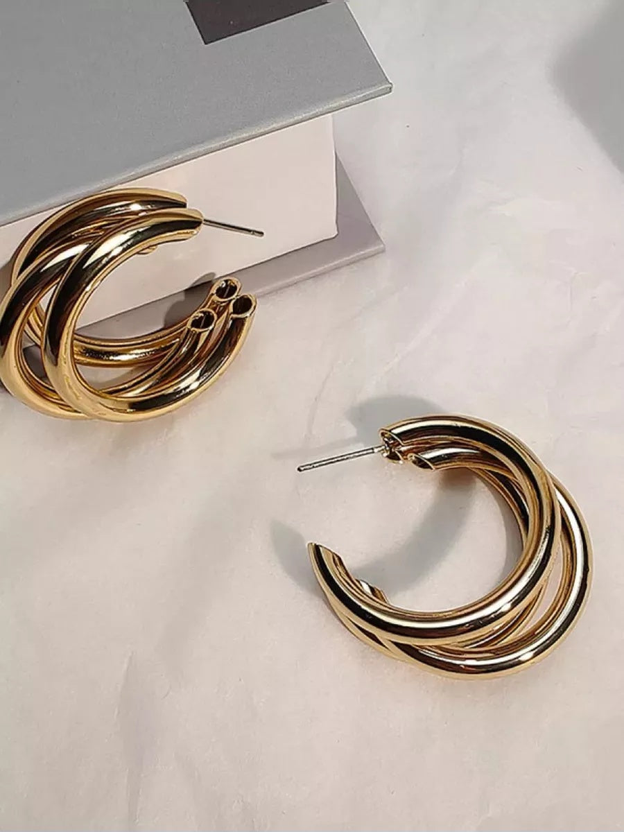 Сережки «Флет»