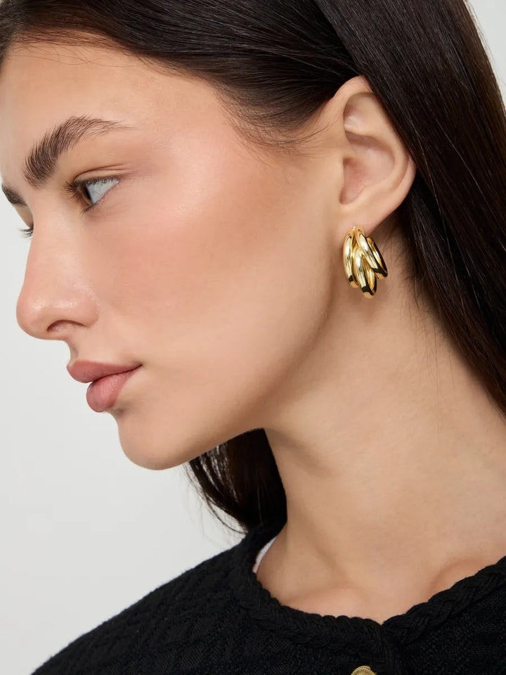 Сережки «Флет»