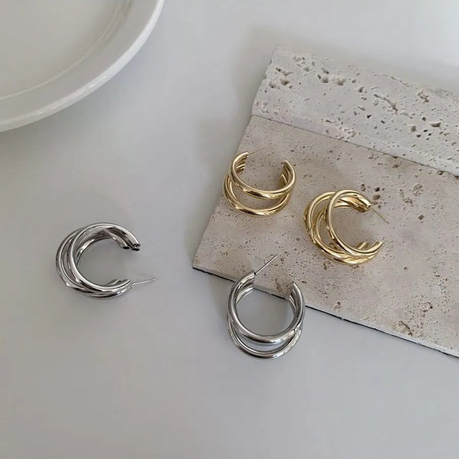 Сережки «Флет»